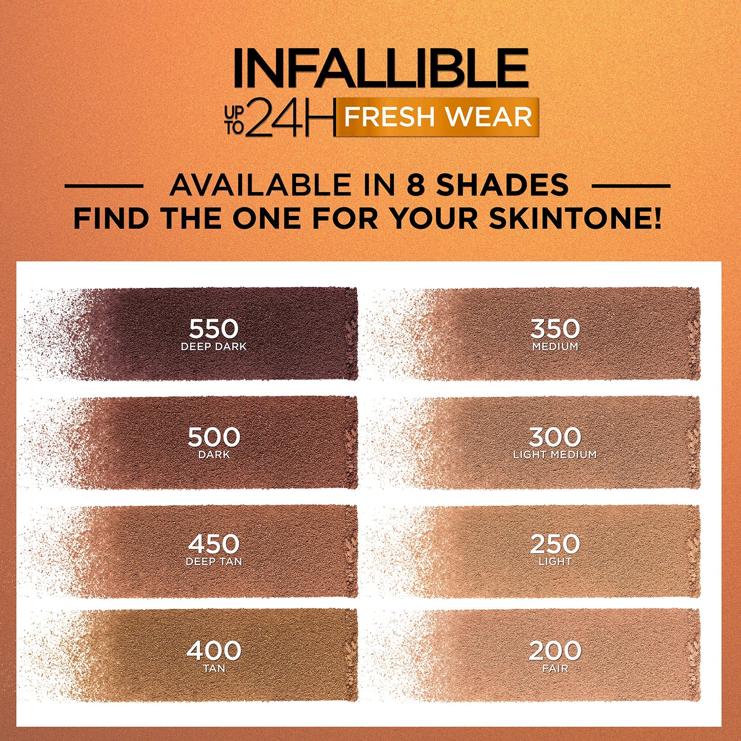 L'Oreal Paris Infallible Up to 24H Fresh Wear Soft Matte Bronzer – Waterproof Longwear