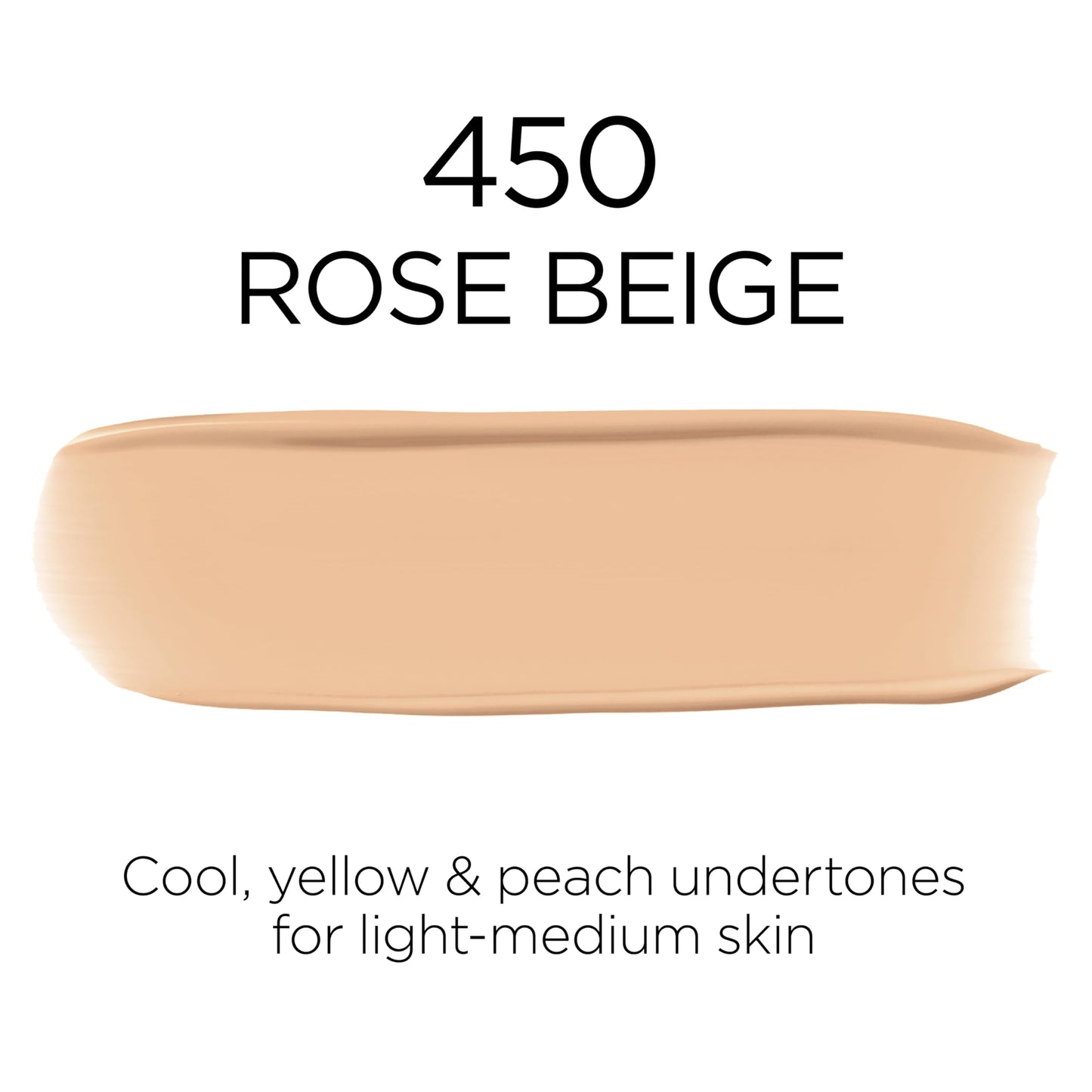 L'Oreal Paris Infallible Fresh Wear Foundation – Rose Beige 450 | Lightweight, Longwear SPF 25