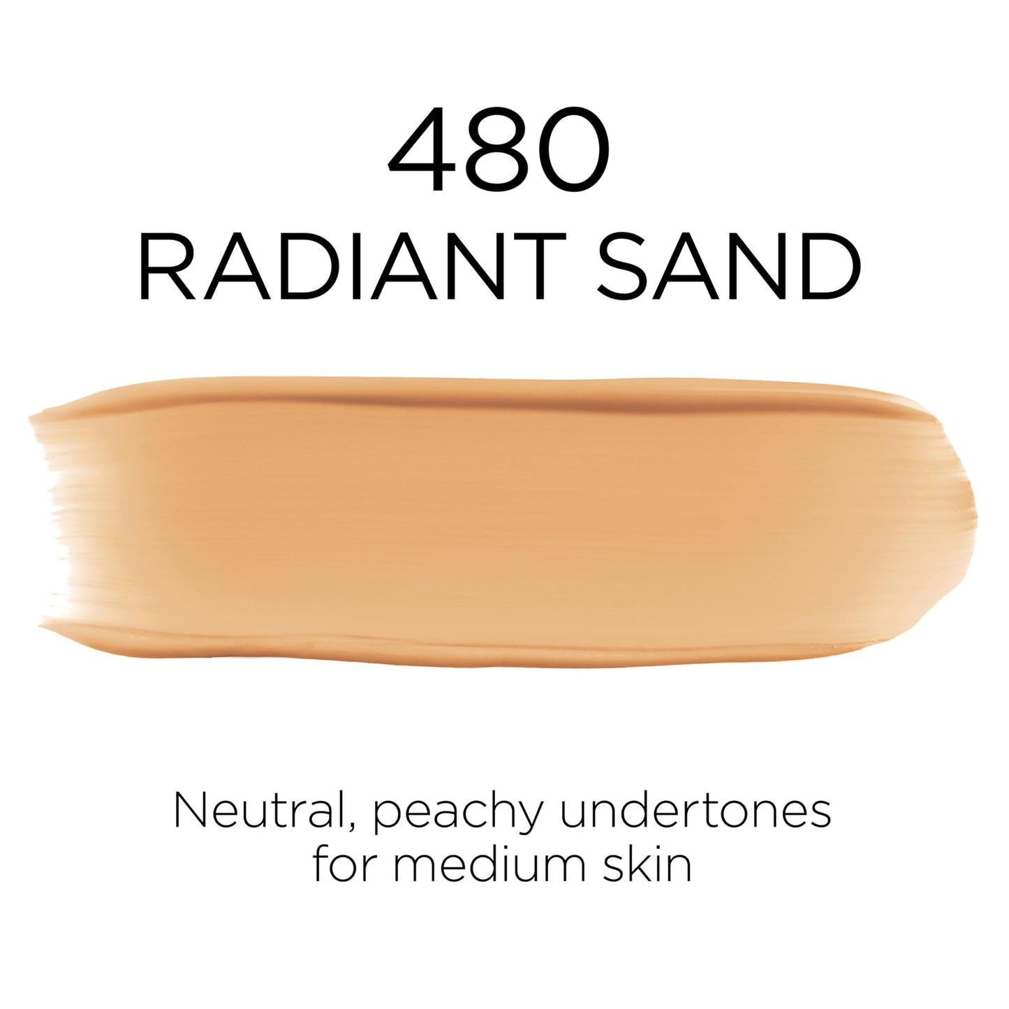 L'Oreal Paris Infallible Fresh Wear Foundation — Up to 32 Hour, Radiant Sand, SPF 25, 1 Fl Oz