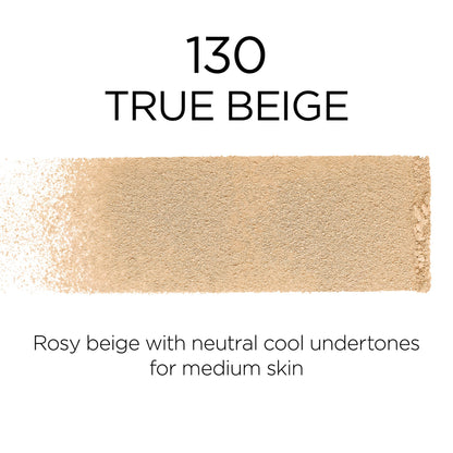 L'Oreal Paris Infallible Fresh Wear Foundation Powder — Up to 24H Wear, Waterproof, True Beige (0.31 oz)