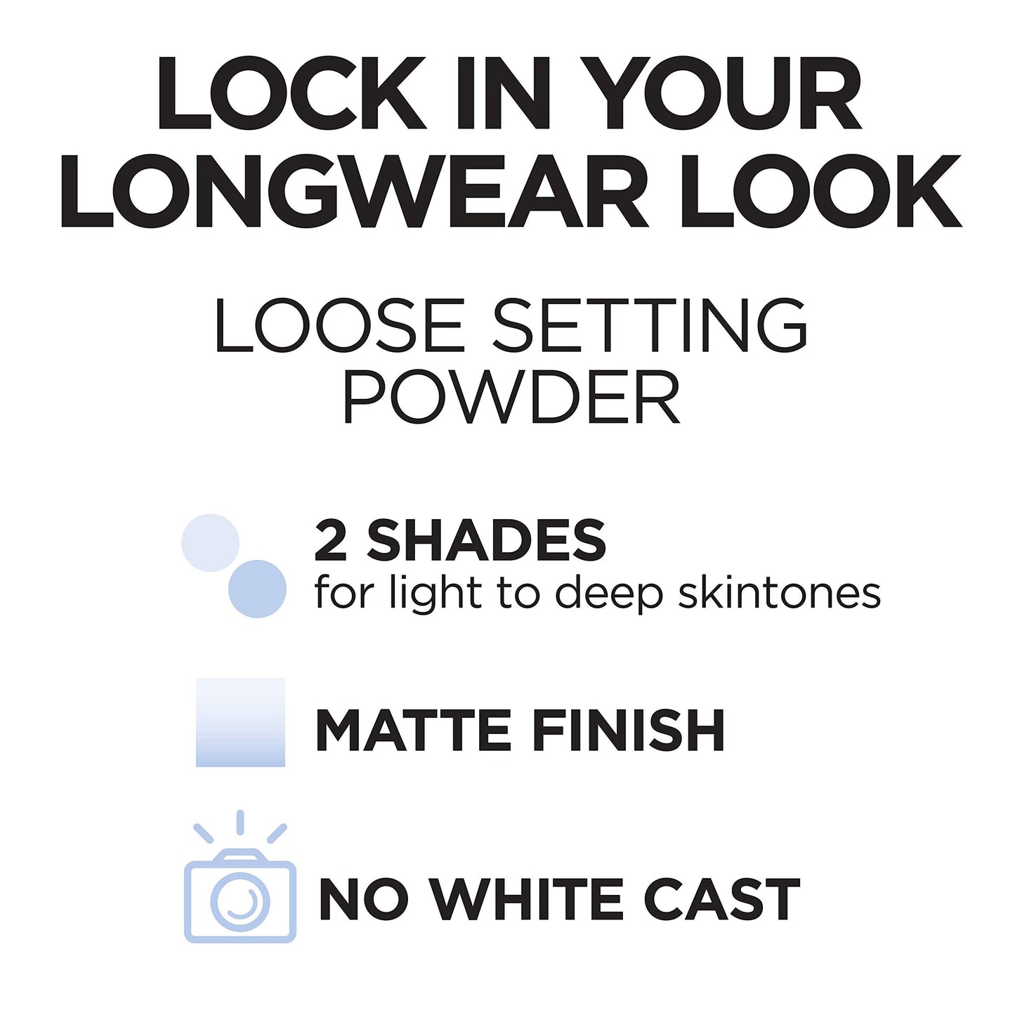 L'Oreal Paris Infallible Tinted Loose Setting Powders – Matte Finish, Lightweight, No White Cast, 2 Shades