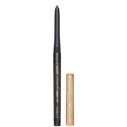L'Oreal Paris Le Liner Signature Mechanical Eyeliner – Taupe Grey Tweed, Easy-Glide, Waterproof, 24Hr Wear