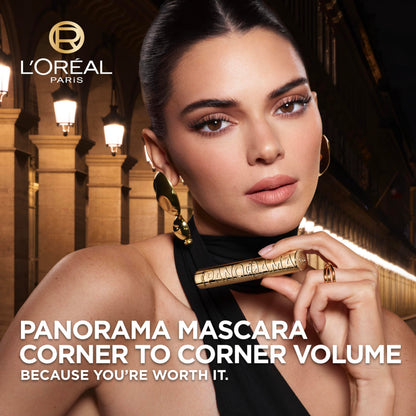 L'Oreal Paris Panorama Mascara – Waterproof, Longwear Volume & Length, 0.33 fl oz