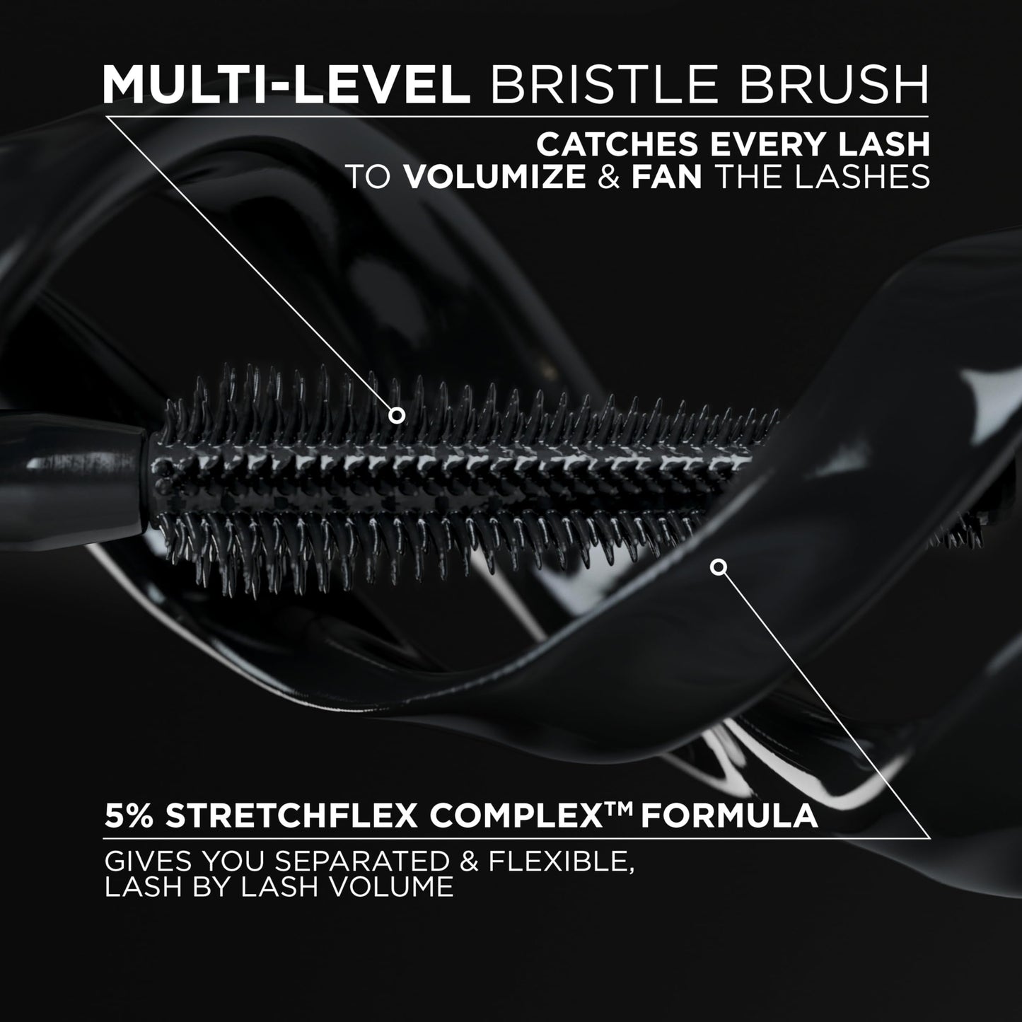 L'Oréal Paris Panorama Mascara – Volumizing & Lengthening, 24h Smudge-Resistant