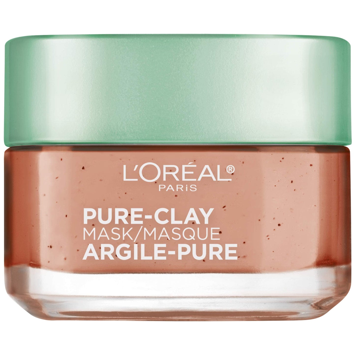L'Oreal Paris Pure Clay Mask with Red Algae - Exfoliate & Refine Pores | 1.7 oz