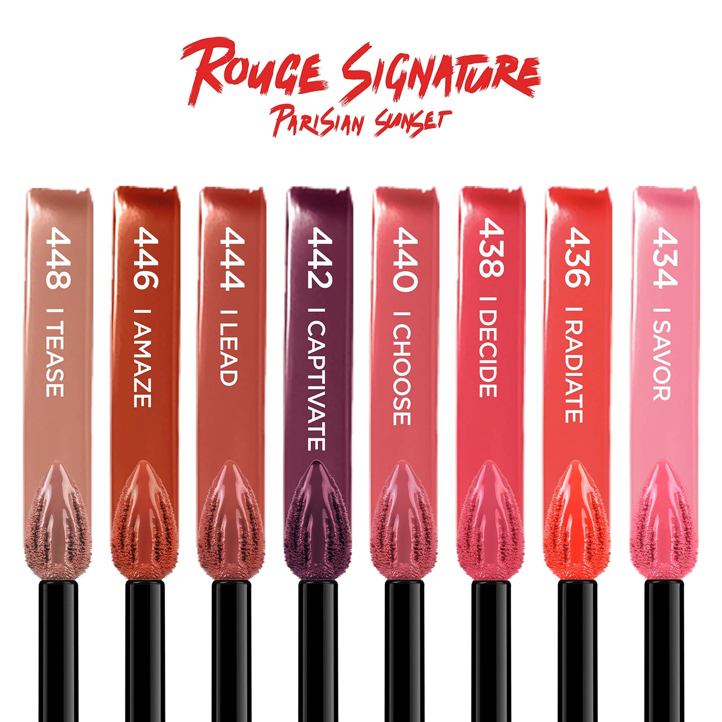 L’Oréal Paris Rouge Signature Parisian Sunset Collection – I Choose