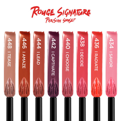 L’Oréal Paris Rouge Signature Parisian Sunset Collection – I Choose
