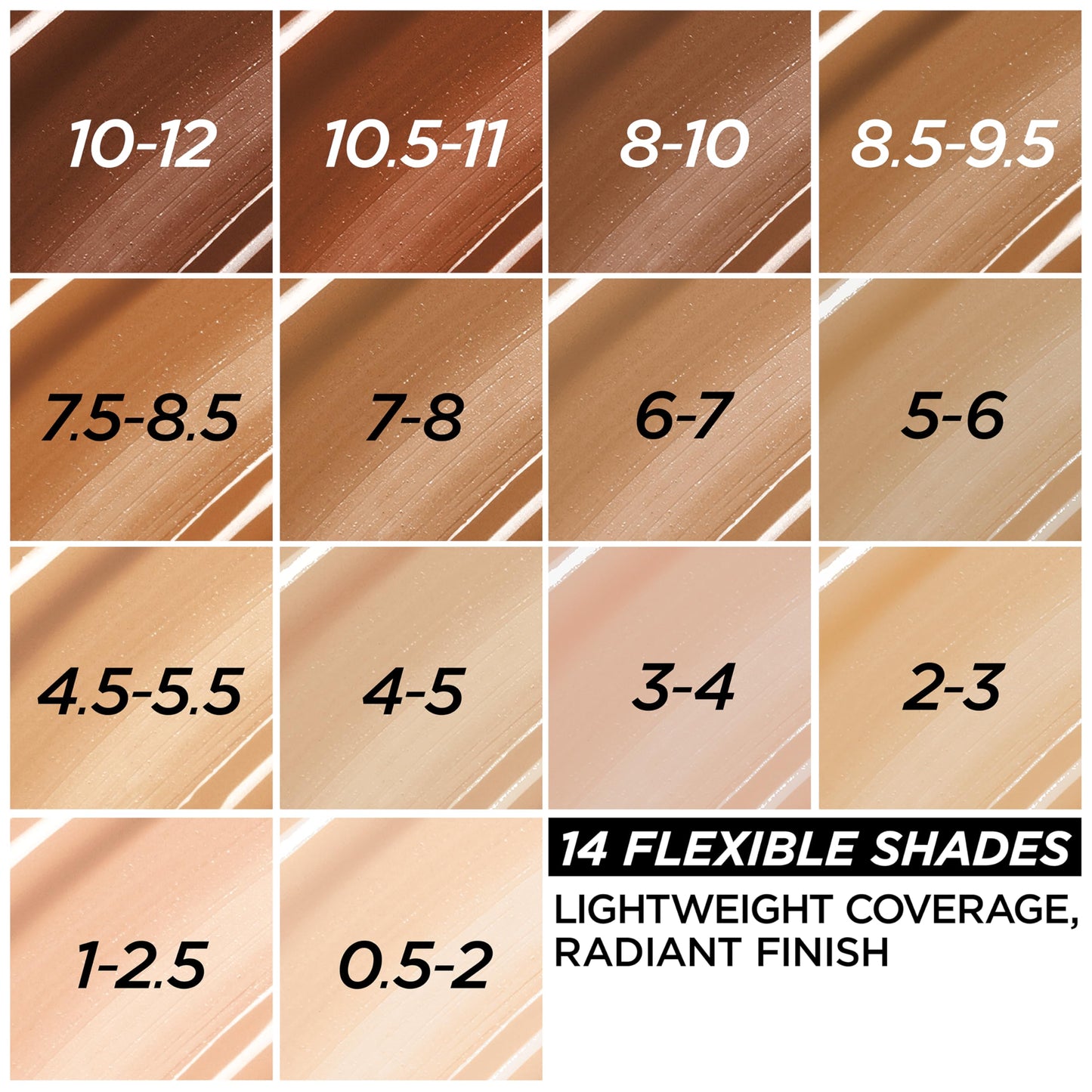L'Oreal Paris True Match Nude Hyaluronic Tinted Serum Foundation – Medium Deep 8.5-9.5 | Hydrating Tint