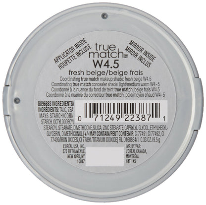 L'Oreal Paris True Match Powder – Fresh Beige, Natural Finish, Super-Blendable