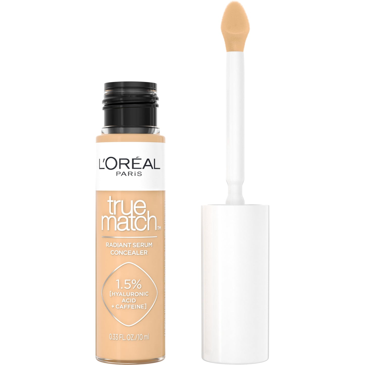 L'Oreal Paris True Match Radiant Serum Concealer – 1.5% Hyaluronic Acid + Caffeine, W5