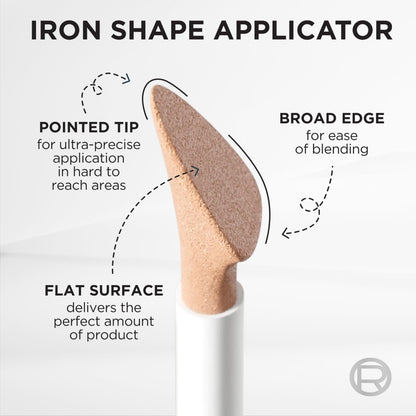 L'Oreal Paris True Match Radiant Serum Concealer – Hyaluronic Acid + Caffeine, N8, 0.33 oz