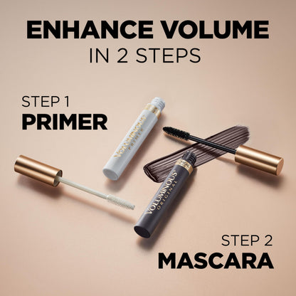 L'Oréal Paris Voluminous Lash Boosting Conditioning Primer Mascara – White Primer (2 Count)