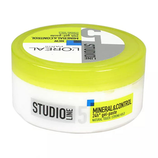 L'Oréal Studio Line Mineral Control Modelling Gel-Paste – Natural Touch, Strong Hold 150ml