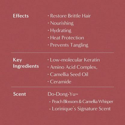 LORINIQUE Korean Keratin Leave-In Conditioner – Deep Nourishment & Heat Protection