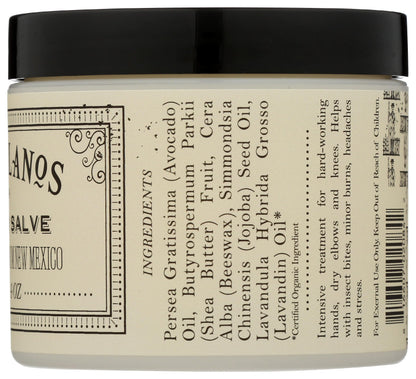 Los Poblanos Lavender Hand Salve, 4 Oz – Botanical Hand Care