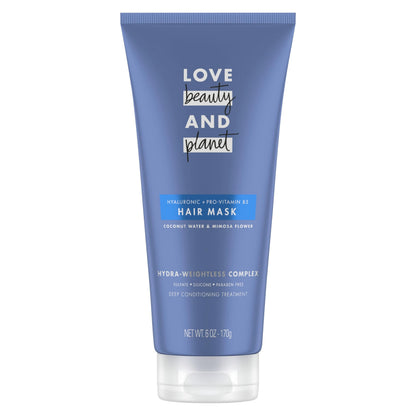 Love Beauty and Planet Hair Mask – Deep Conditioning with Coconut Water & Mimosa Flower