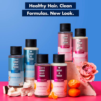 Love Beauty and Planet Weightless Volume Shampoo – Hyaluronic Acid, Coconut Water & Mimosa Flower