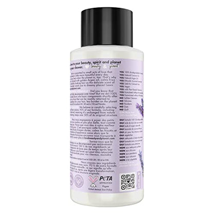 Love Beauty And Planet Smooth and Serene Argan Oil Shampoo – Frizz Control, Lavender, Sulfate Free, 13.5 oz