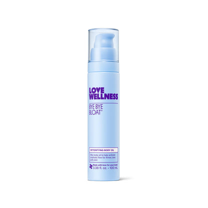 Love Wellness Bye Bye Bloat Detoxifying Body Oil – Hydrate & Depuff (100 mL)