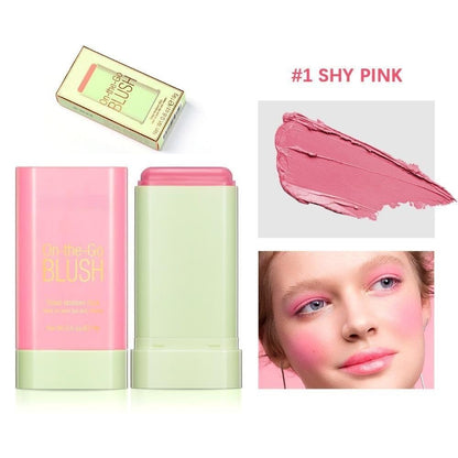 Lovelycat On-the-Go Makeup Blush Stick – Pink, Creamy, Long-Lasting, Waterproof