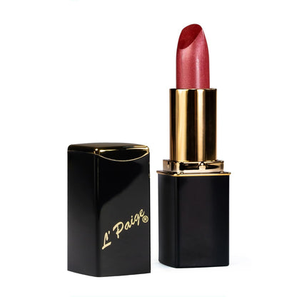 L'Paige L45 ICY MAUVE Designer Lipstick – Aloe Vera-Based Hydration, Long-Lasting Color, Frosted Satin Pearl Finish