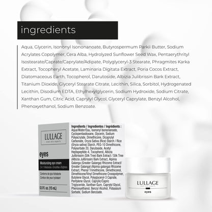 LULLAGE Eye Cream – Reduce Puffiness, Fine Lines & Dark Circles | 0.50 oz