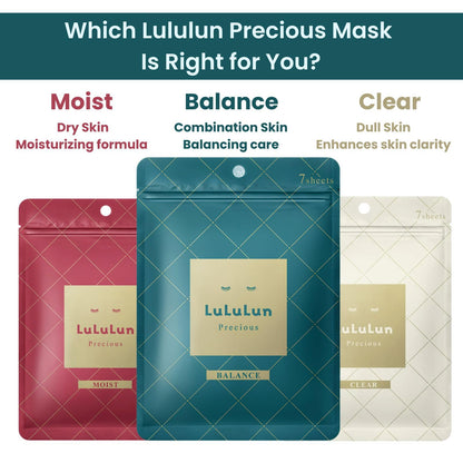 Lululun Precious Duo — 14 Sheet Anti-Aging Masks with Rose & Collagen