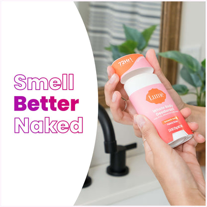 Lume Whole Body Deodorant & Soap – Aluminum-Free, Peony Rose (2.6 oz + 5 oz)
