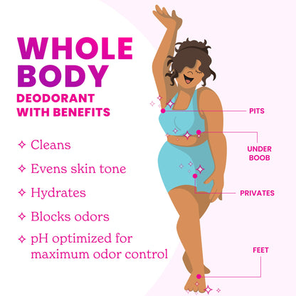 Lume Whole Body Deodorant - Invisible Cream Stick, 72 Hour Odor Control, Aluminum-Free, Baking Soda-Free, Lavender Sage