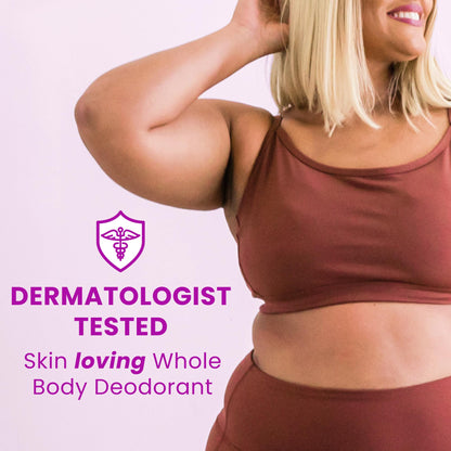 Lume Whole Body Deodorant – 72-Hour Odor Control | Aluminum Free, Baking Soda Free | 2-Pack (Soft Powder & Lavender Sage)