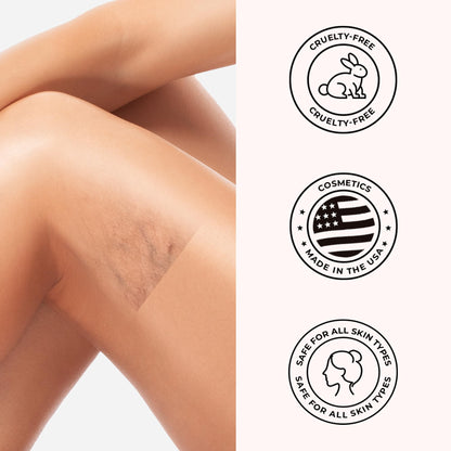 LUMINESS Large Body Makeup Brush – Flawless, Streak-Free Coverage for Face, Body & Self Tan