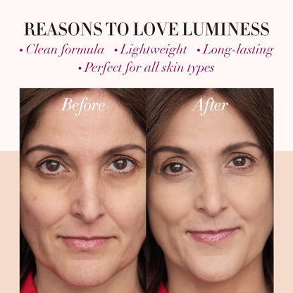LUMINESS Silk Airbrush Spray Foundation & Primer Kit – Light Warm