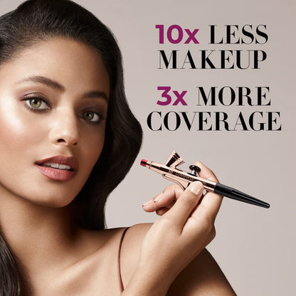 LUMINESS ICON PRO Airbrush System with Deep Starter Kit — Deep Coverage, Easy, Long-Lasting Makeup
