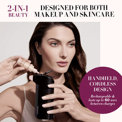 Luminess Breeze Duo Airbrush Makeup System - Deep Coverage 9-Piece Kit