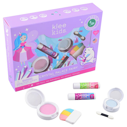 Luna Star Klee Kids Play Makeup Kit – Gentle, Non-Toxic, Made in USA (Crystal Palace Fairy)