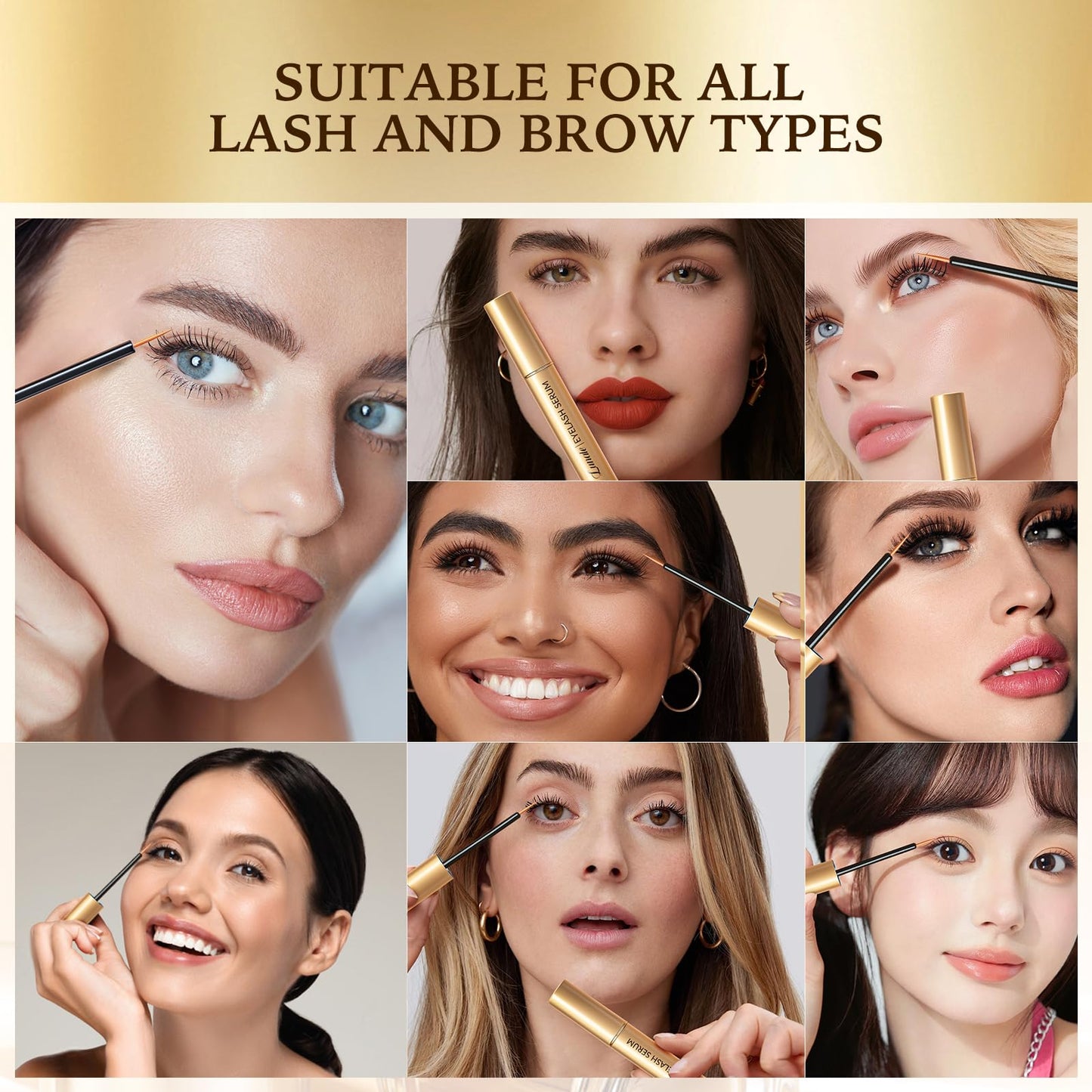 Lunale Eyelash Growth Serum – Advanced Formula for Thicker, Longer Lashes (3ml)