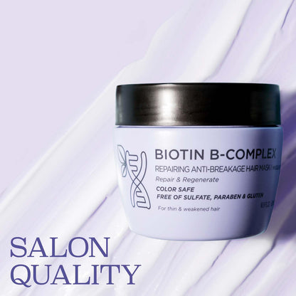 L Luseta Biotin B-Complex Hair Mask – Growth & Strength, 16.9 oz