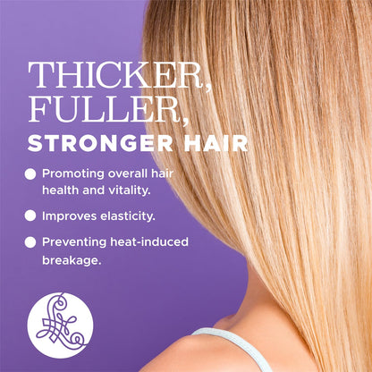 Luseta Biotin & Collagen Heat Protection Spray – 8.5oz | Shield Hair During Heat Styling