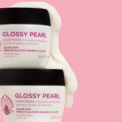 Luseta Glossy Pearl Hair Mask – Smoothing & Hydrating Deep Conditioner for Damaged & Frizzy Hair | Sulfate Free