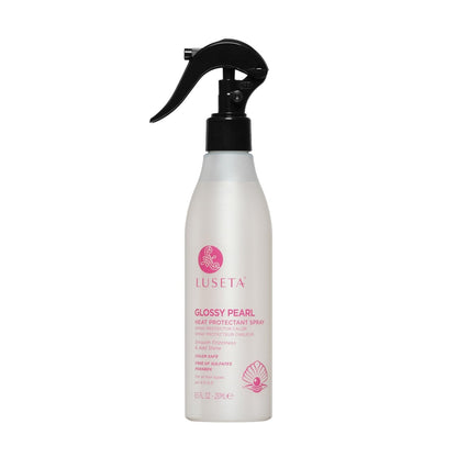 Luseta Glossy Pearl Heat Protectant Spray – Thermal Protection, Shine & Strength (8.5oz)