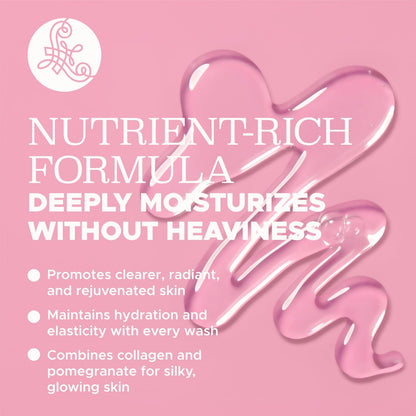 Luseta Rose Oil Body Wash – Hydrating Shower Gel for Dry Skin (Sulfate-Free, 33.8oz)