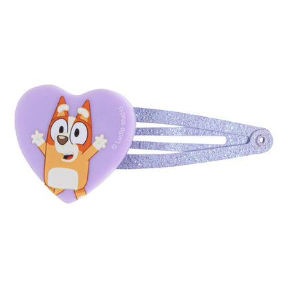 LUV HER Bluey Girls BFF 6-Piece Toy Jewelry Box Set | Rings, Bead Bracelets & Hair Clips