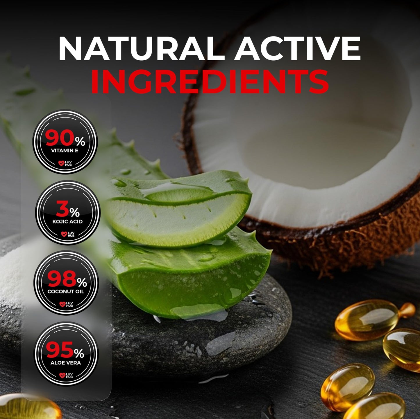 Luv Hub Skin Whitening Cream for Body – Advanced Lightening Formula for Dark Spots & Hyperpigmentation