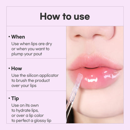 LUVUM Volume Lip Serum – Plumping Lip Gloss & Collagen Lip Balm 0.14 fl oz