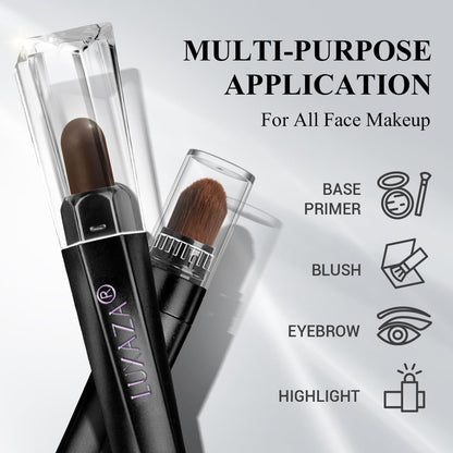 LUXAZA PRO 10PCS Eyeshadow Stick – Shimmer & Matte Brown, Waterproof & Smudge-Proof