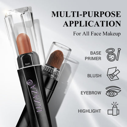 LUXAZA PRO Neutral Eyeshadow Stick Set | Waterproof, Long-Wear, Cinnamon Coco