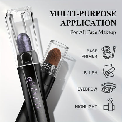 Luxaza Pro Plum Eyeshadow Stick Set 6pc – Neutral Shimmer & Matte Palette