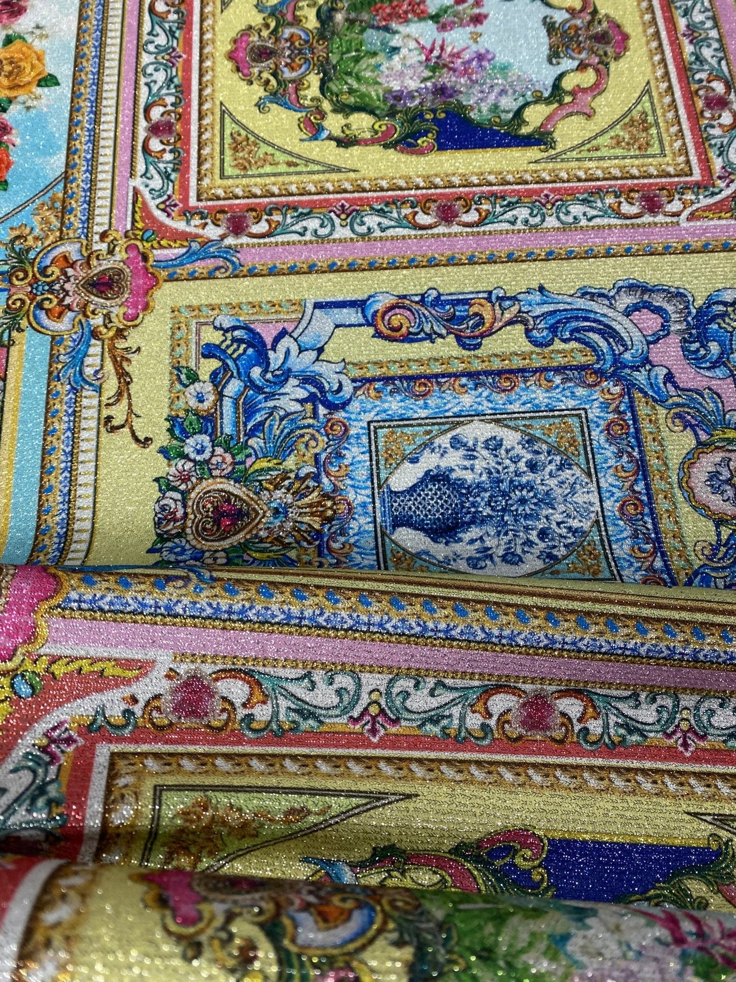 Luxury Baroque Fabric by Metre