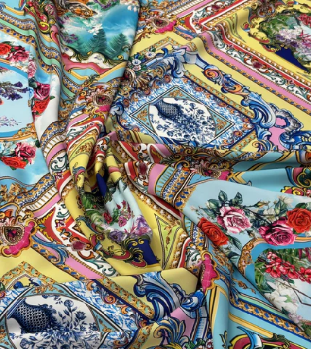 Luxury Baroque Fabric by Metre