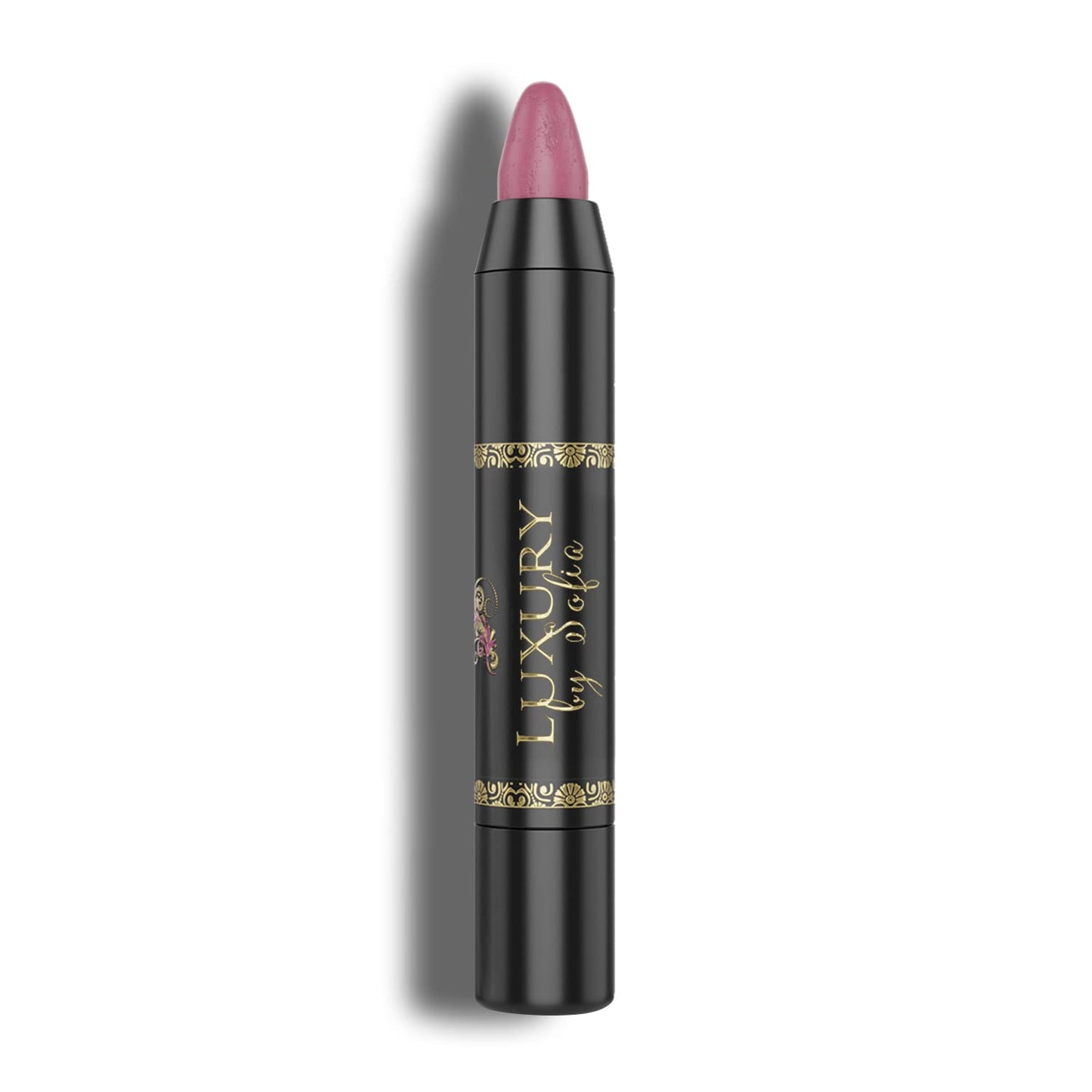 Luxury by Sofia Organic Lipstick/Lip Liner Dahlia – All Natural, Hydrating, Long-Lasting
